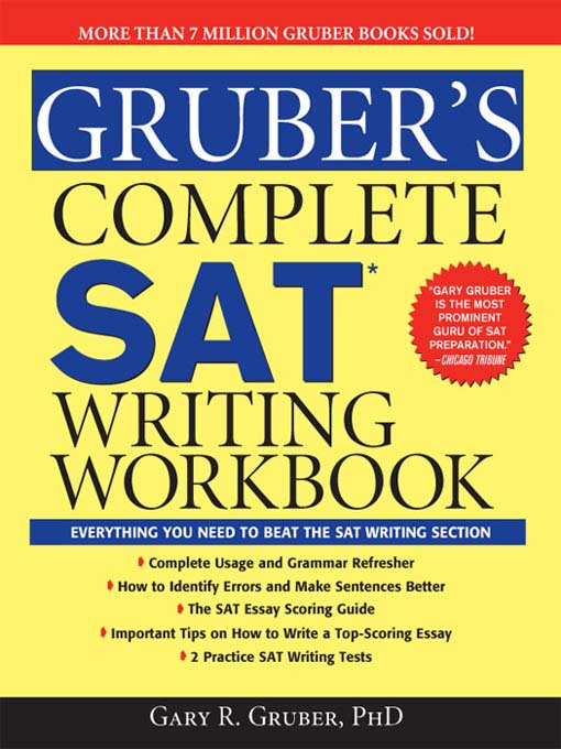 Title details for Gruber's Complete SAT Writing Workbook by Dr. Gary R. Gruber - Available